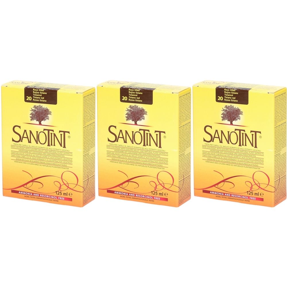 Sanotint® Haarfarbe 20 Tizianrot