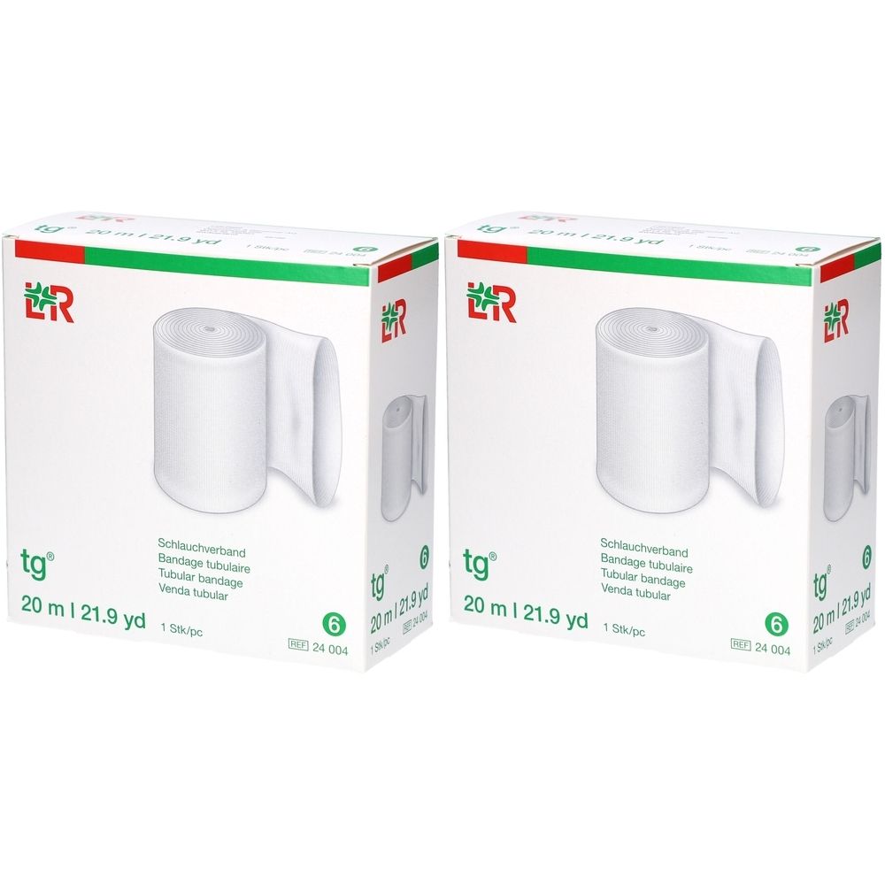 L&R tg Röhrenverband Nr. 6 6,5 cm x 20 m Schutzverband unter Gips