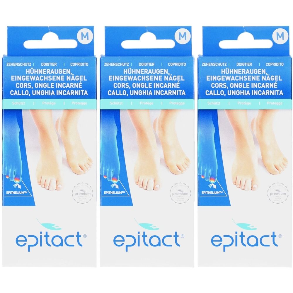 Epitact® Zehenschutz M bei Hühneraugen & eingewachsenen Nägeln
