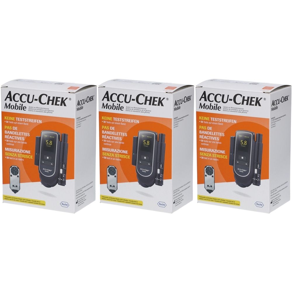 Accu-Chek® Mobile Blutzuckermesssystem ohne Teststreifen