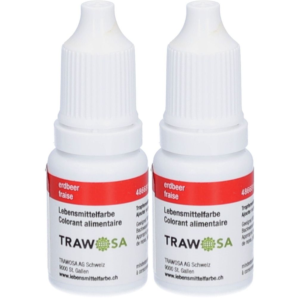 Trawosa Lebensmittelfarbstoff erdbeer