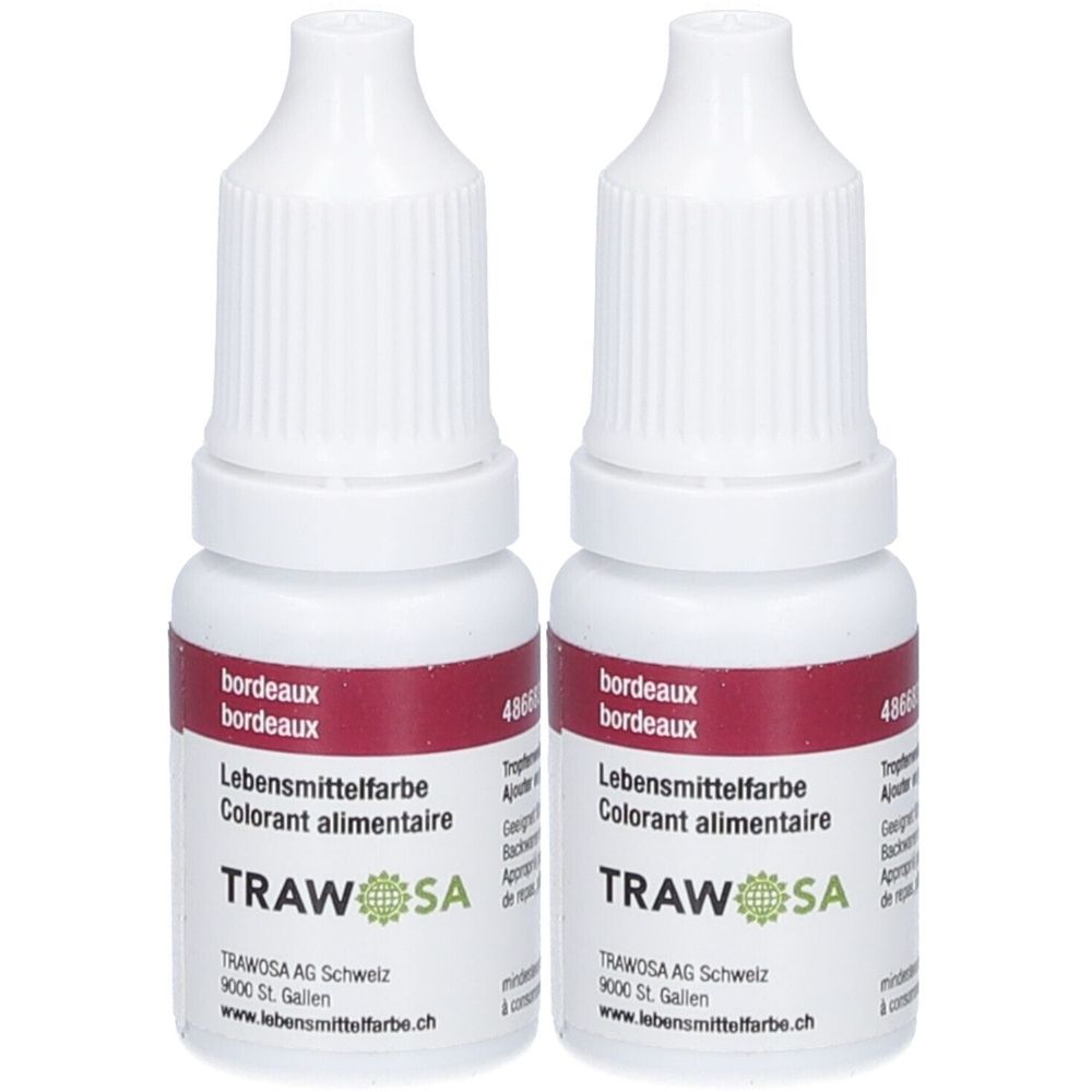 Trawosa Lebensmittelfarbstoff bordeaux