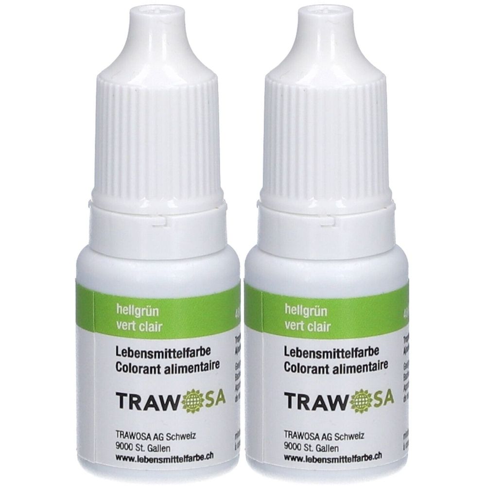 Trawosa Lebensmittelfarbstoff hellgrün