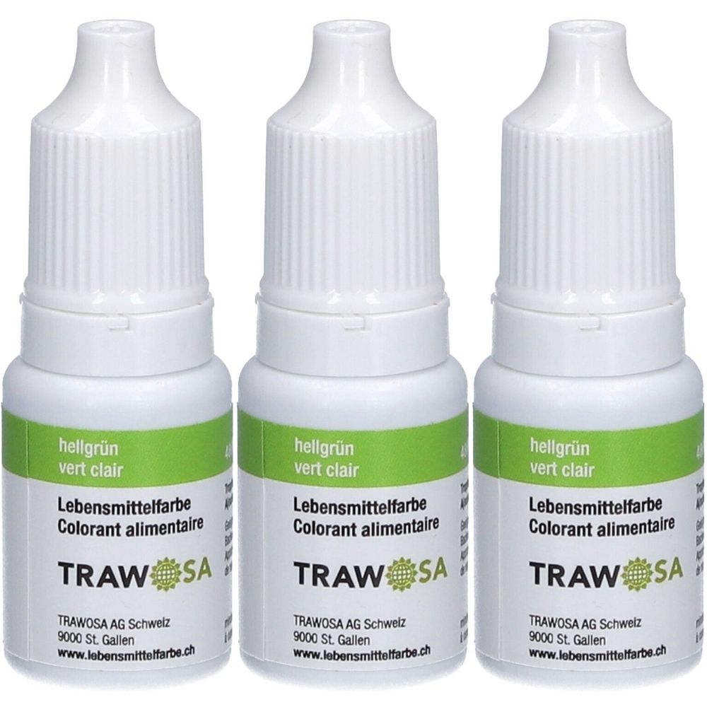 Trawosa Lebensmittelfarbstoff hellgrün