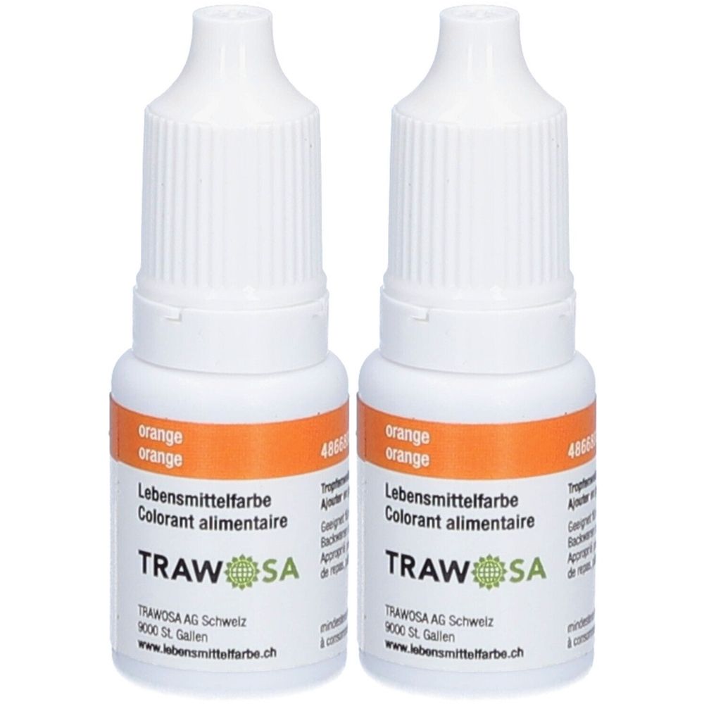 Trawosa Lebensmittelfarbstoff orange