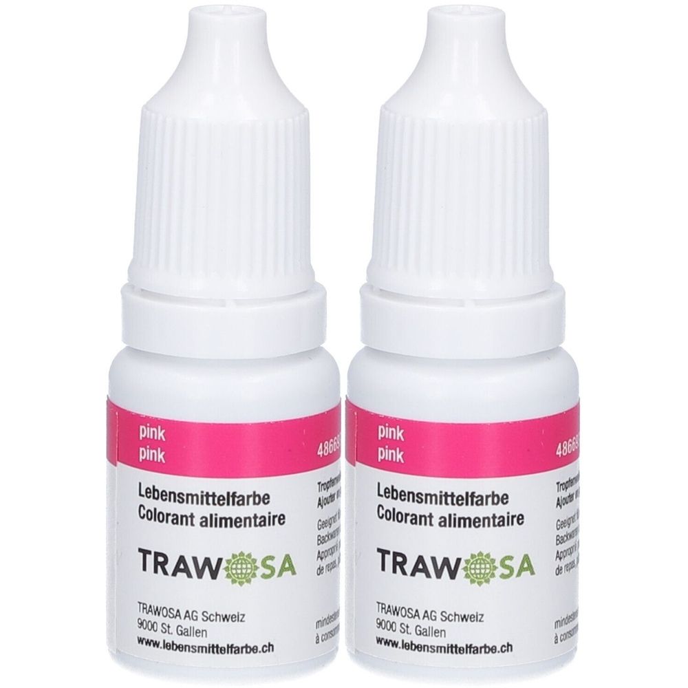 Trawosa Lebensmittelfarbstoff pink