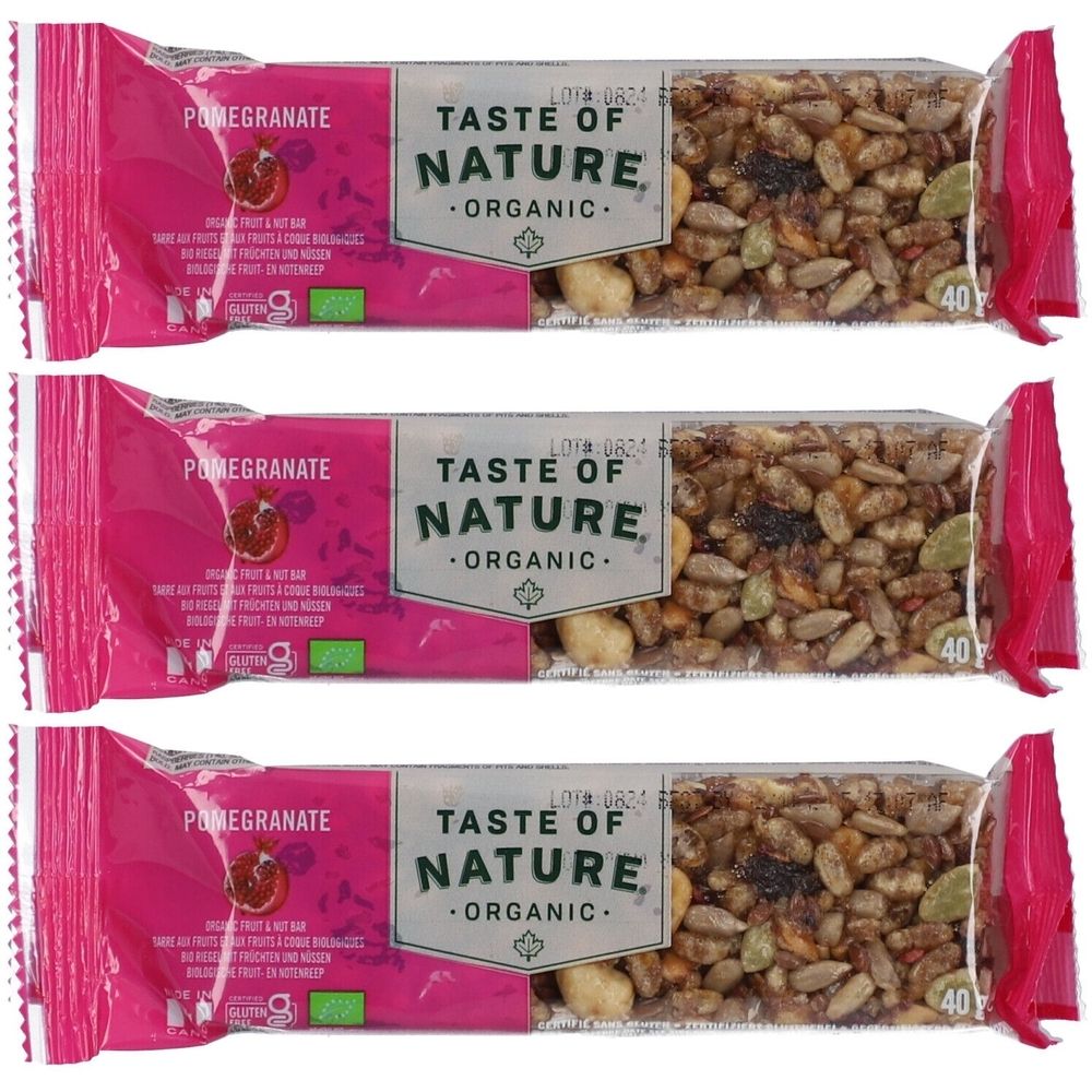 Taste Of Nature Pomegranate Bio Müsliriegel