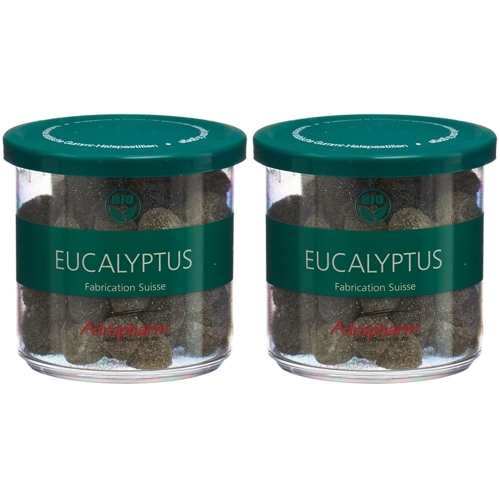 Adropharm reizlindernde Pastillen Eukalyptus Bio