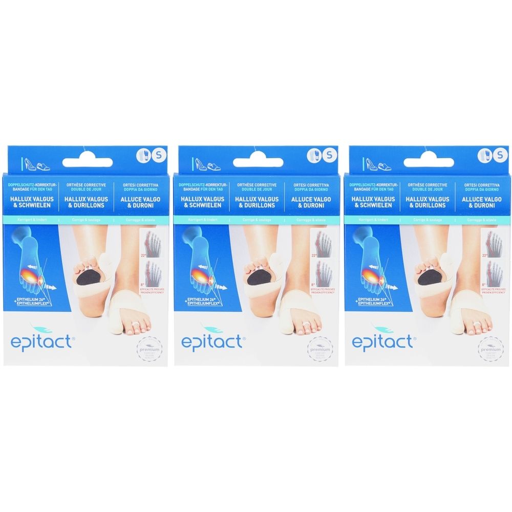 Epitact® Doppelschutz-Bandage S rechts