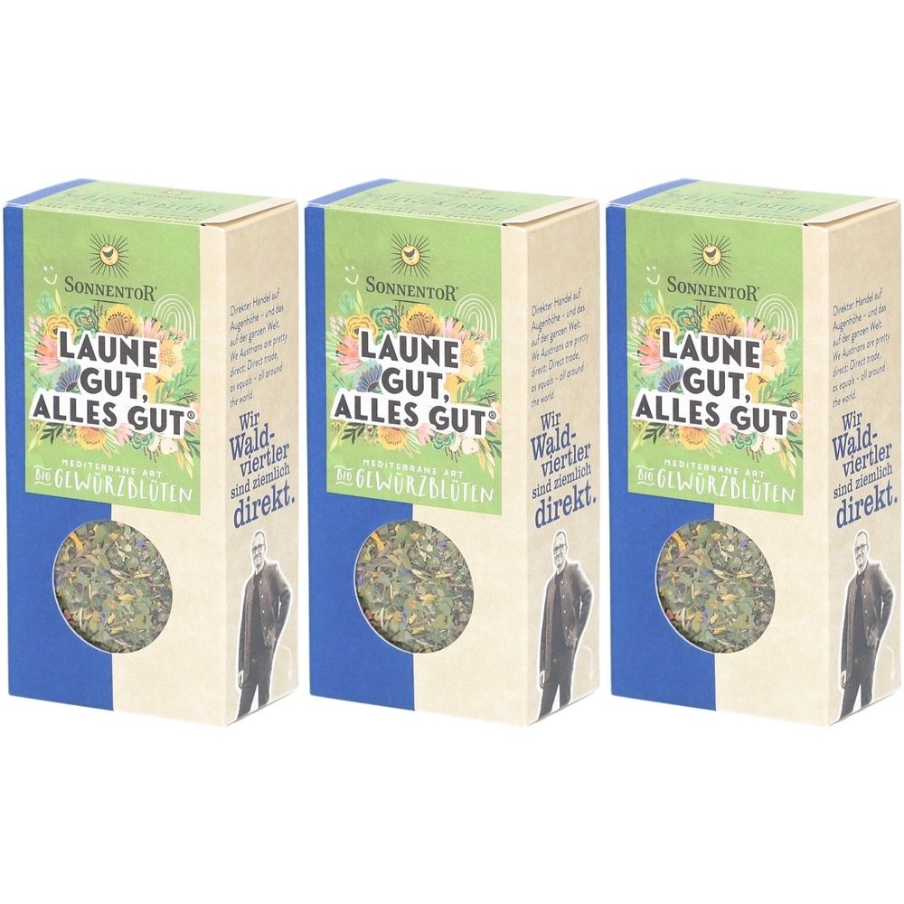 Sonnentor Laune gut, alles gut Gewürzblüten Bio