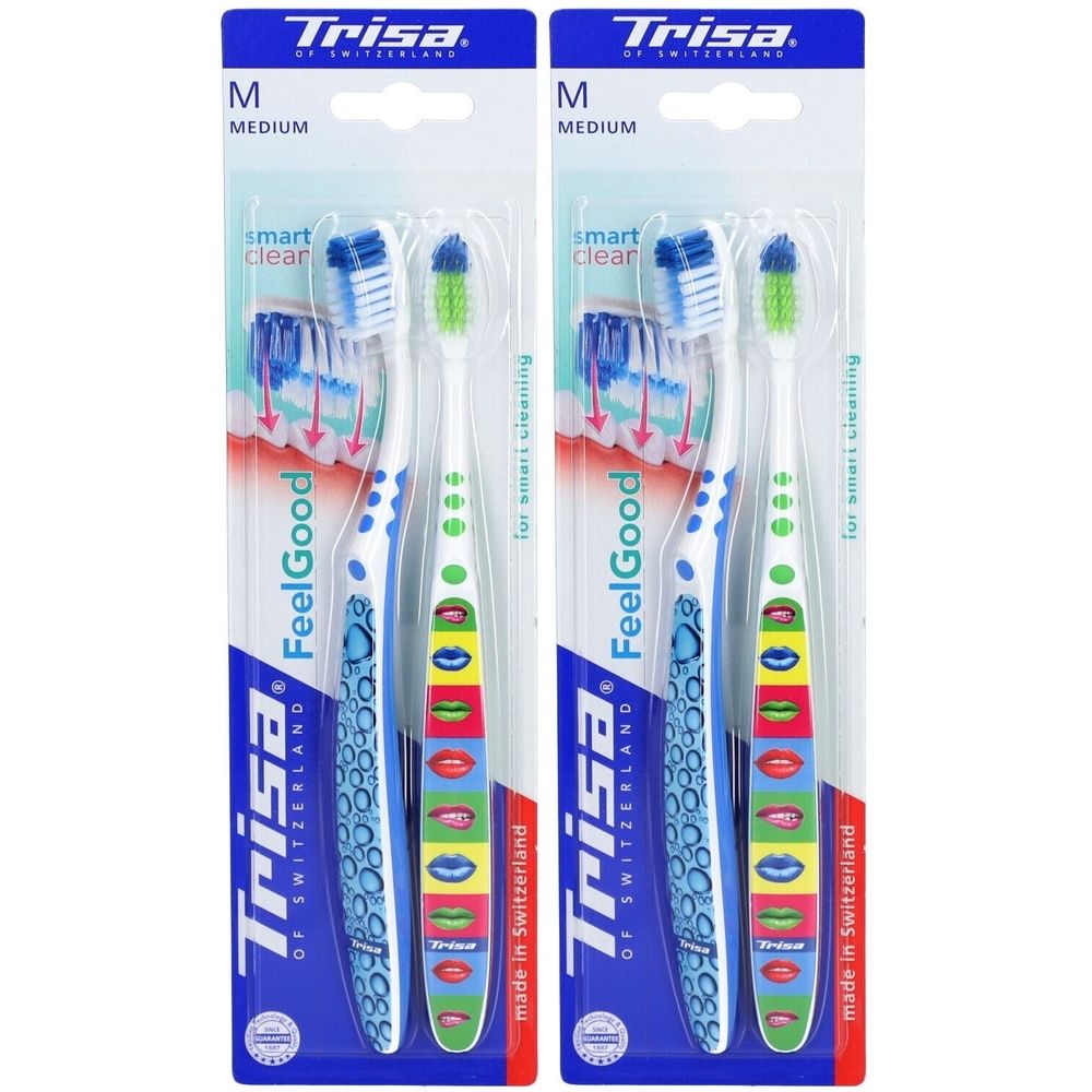 Trisa® Feelgood Smart Clean Zahnbürste medium