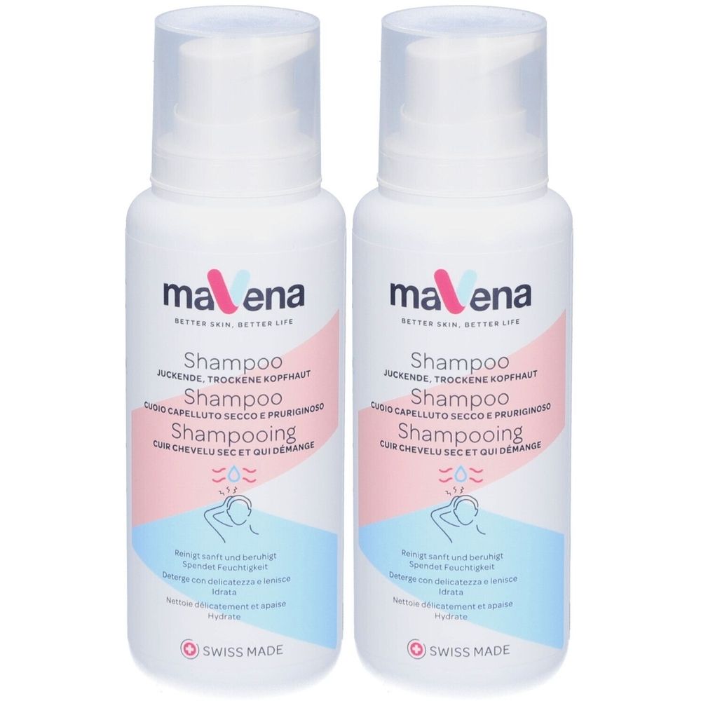 Mavena® Shampoo bei juckender, trockener Kopfhaut