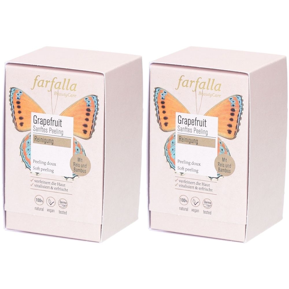 Farfalla® Grapefruit Sanftes Peeling 10x7 ml Spender