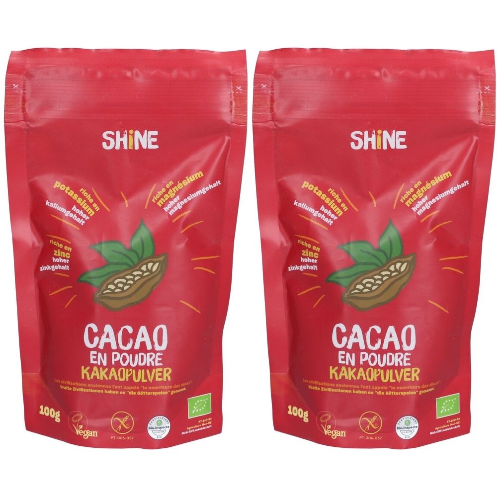 Shine Rohes Kakaopulver BIO