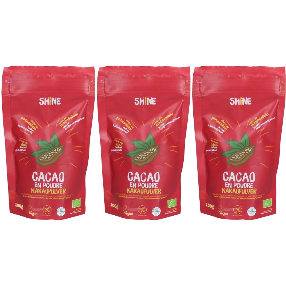 Shine Rohes Kakaopulver BIO