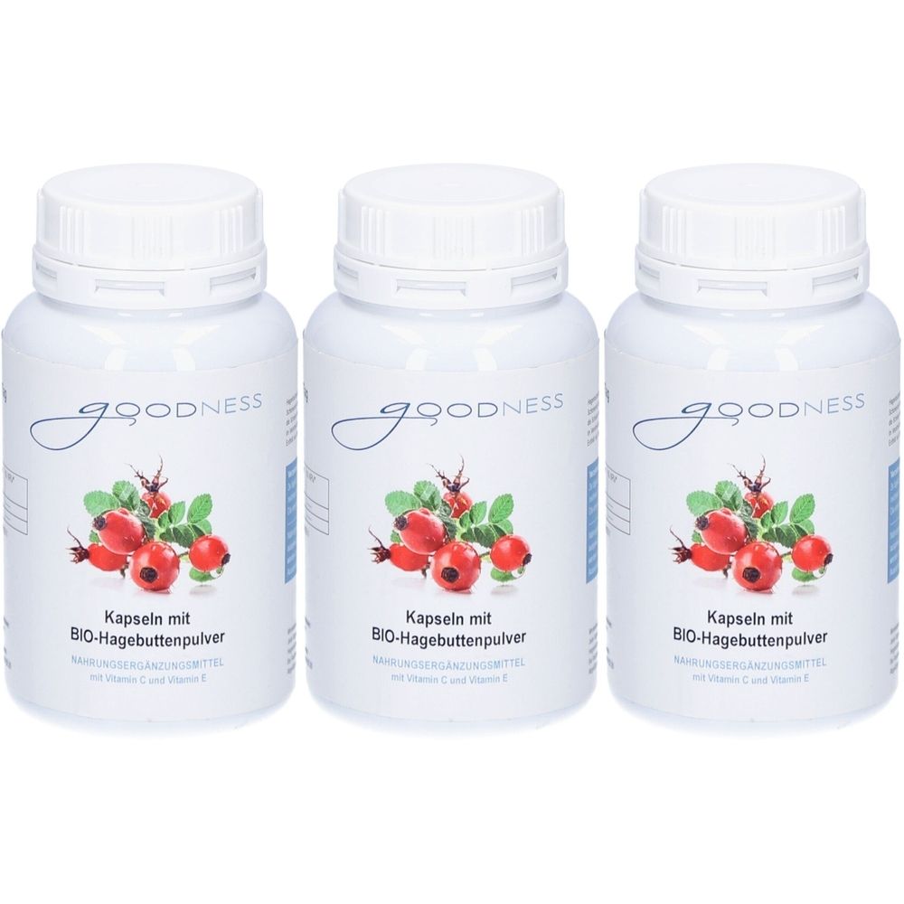 Goodness Bio-Hagebuttenpulver Kapseln