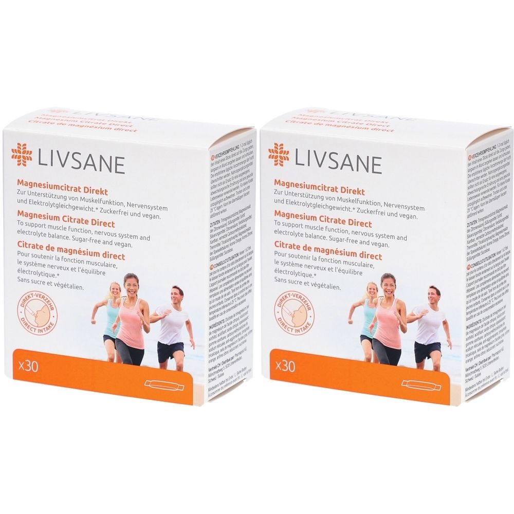 Livsane Magnesiumcitrat Direkt