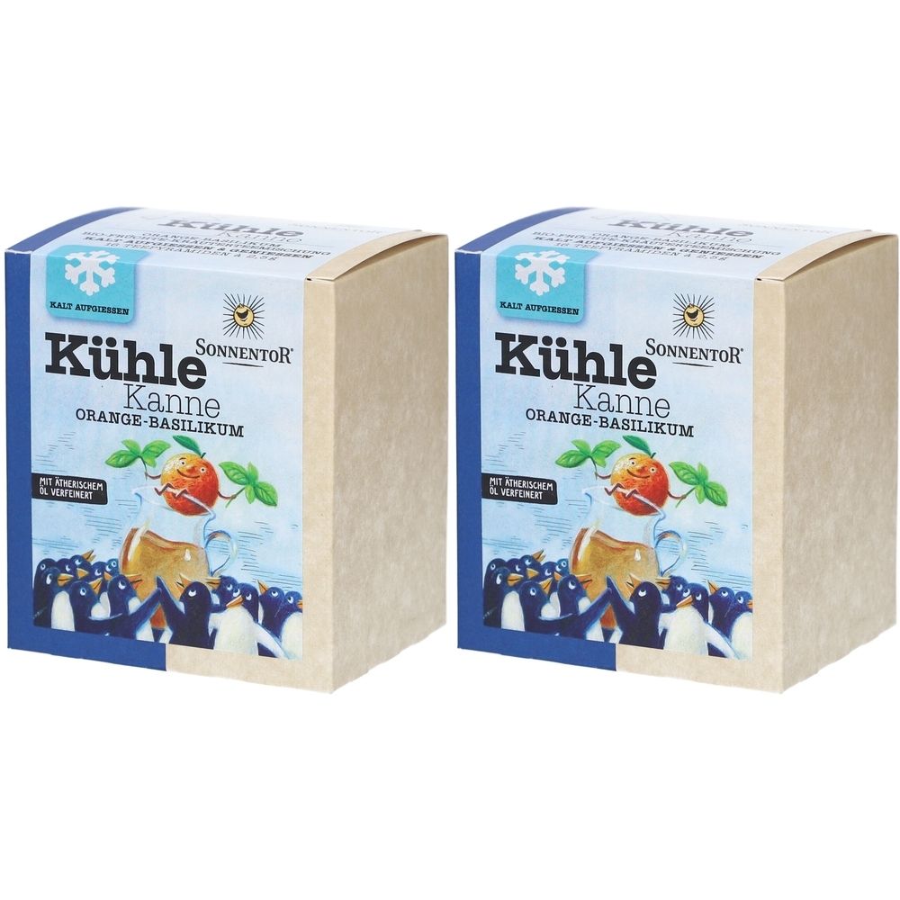 Sonnentor Infusion Froid Orange Basilic Bio – Kühle Kanne