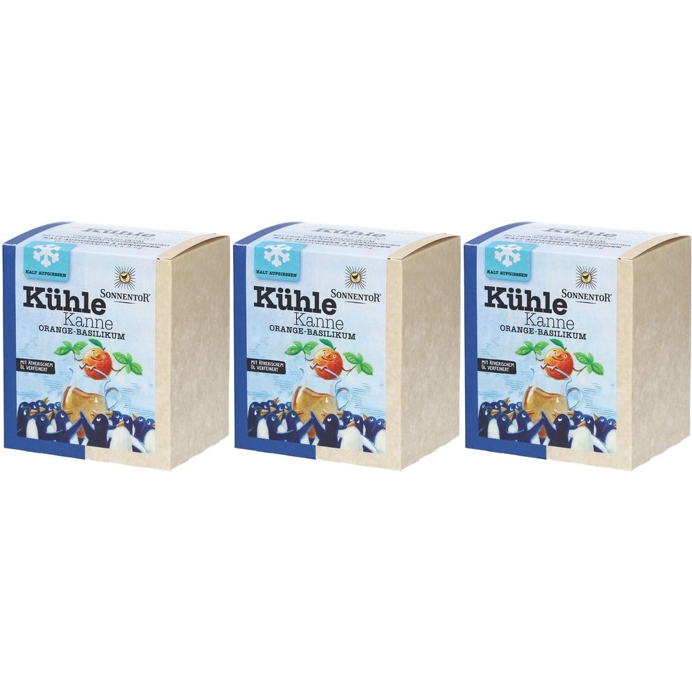 Sonnentor Infusion Froid Orange Basilic Bio – Kühle Kanne