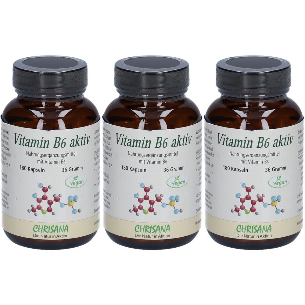 Chrisana Vitamin B6 aktiv Kapseln