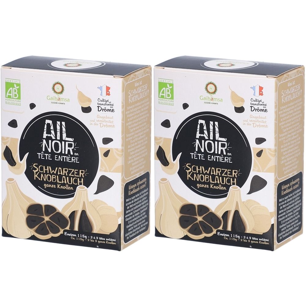 Galbansa - Ail noir bio entier 115 g