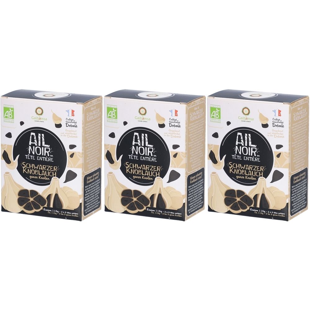 Galbansa - Ail noir bio entier 115 g