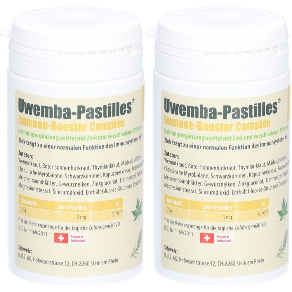 Uwemba-Pastilles® Immune-Booster Complex: Natürliche Unterstützung für Ihr Immunsystem
