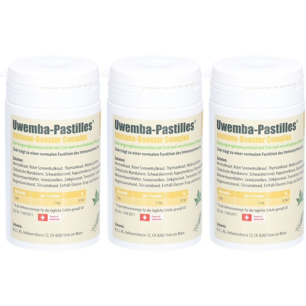 Uwemba-Pastilles® Immune-Booster Complex: Natürliche Unterstützung für Ihr Immunsystem