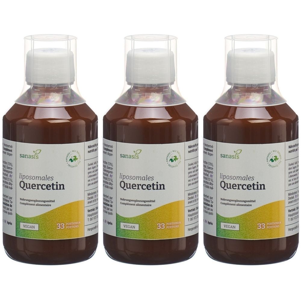 Sanasis liposomales Quercetin