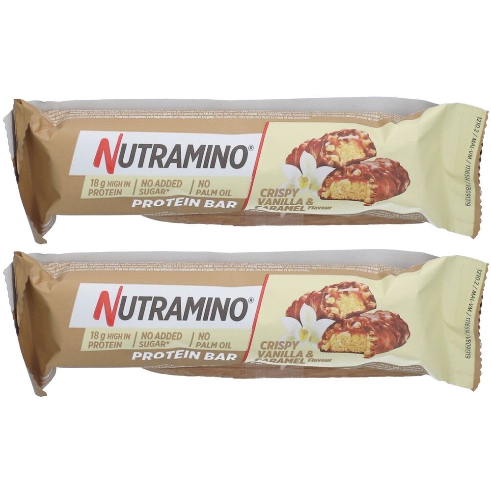 Nutramino® Proteinriegel Vanille & Karamell