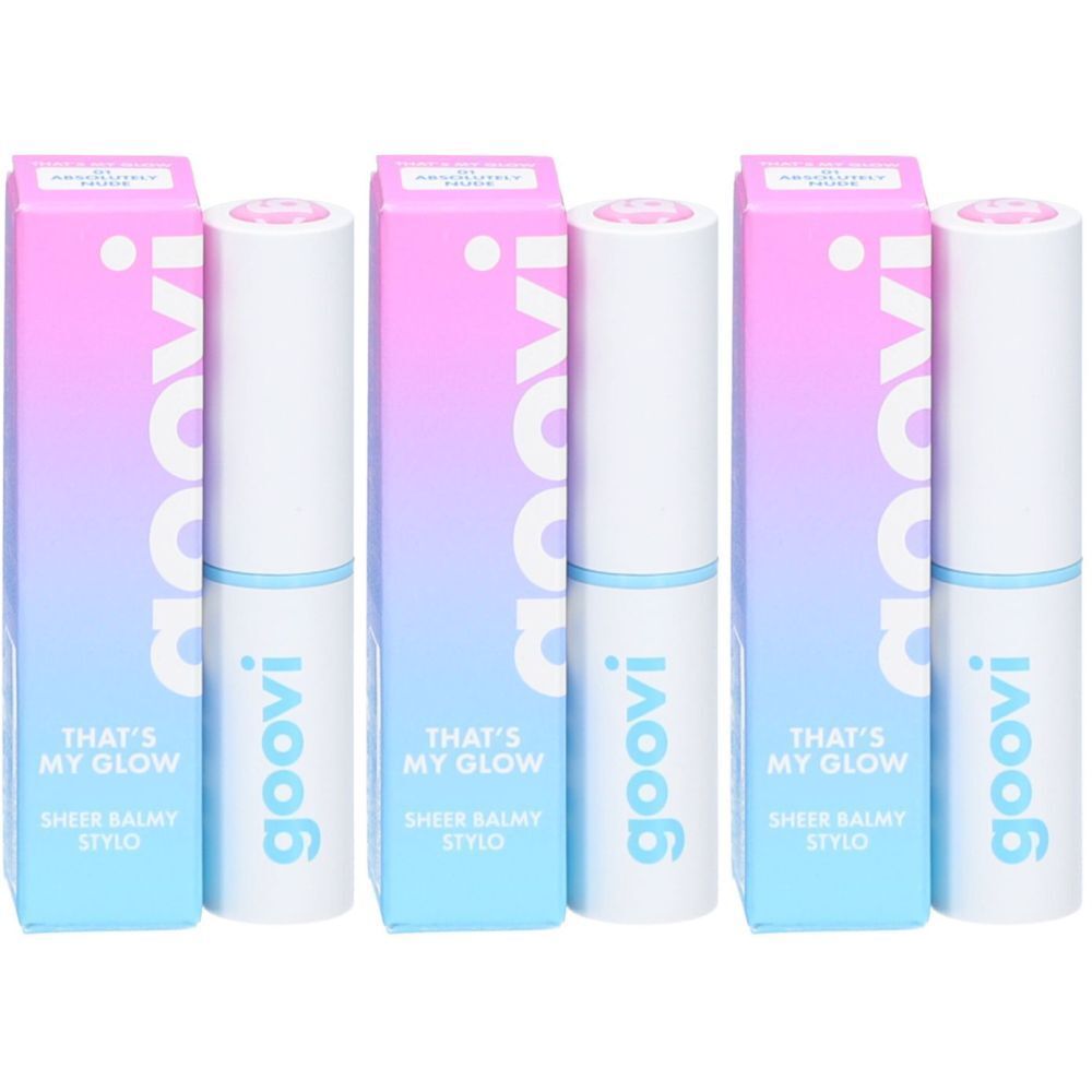 Goovi Farbiger Lippenbalsam Farbton 01 Absolutely Nude