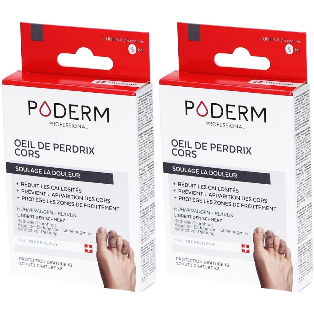 Poderm Protection digitube Hühneraugen und Schwielen