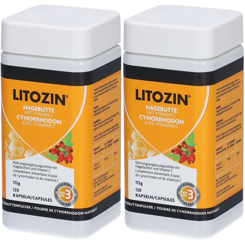 Litozin Hagebutte mit Vitamin C