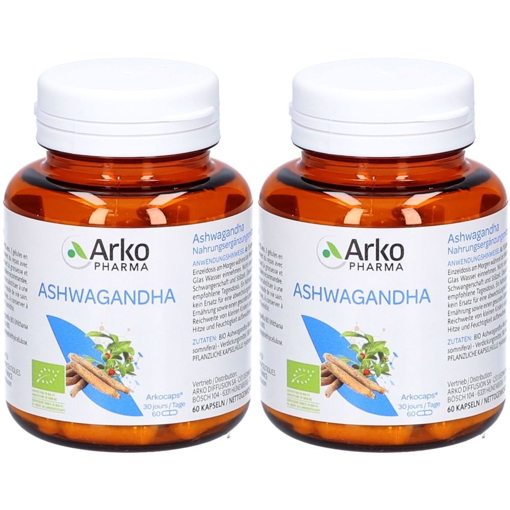 Arkopharma Ashwagandha Bio Kapseln