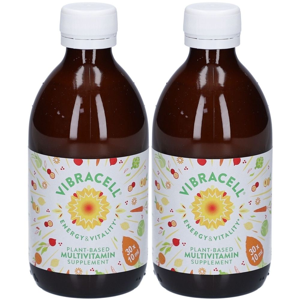 Vibracell Pflanzliche Multivitamine für Energie und Vitalität