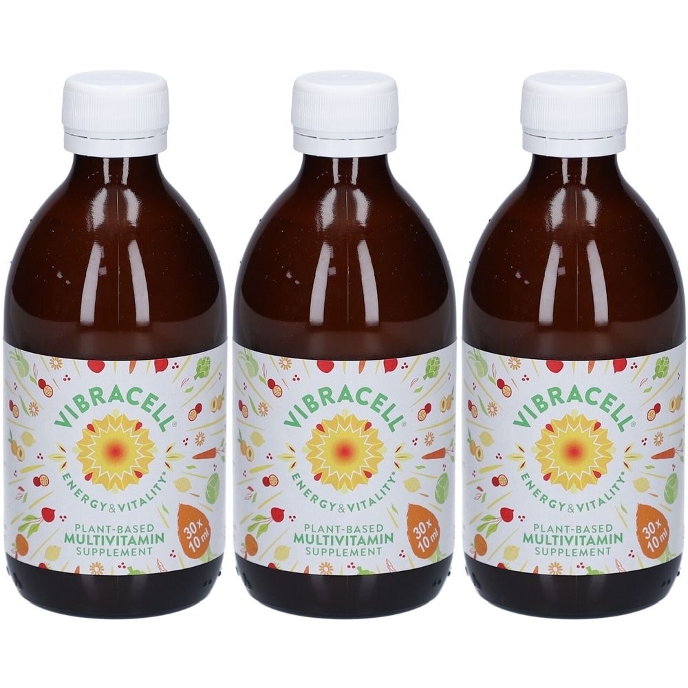 Vibracell Pflanzliche Multivitamine für Energie und Vitalität