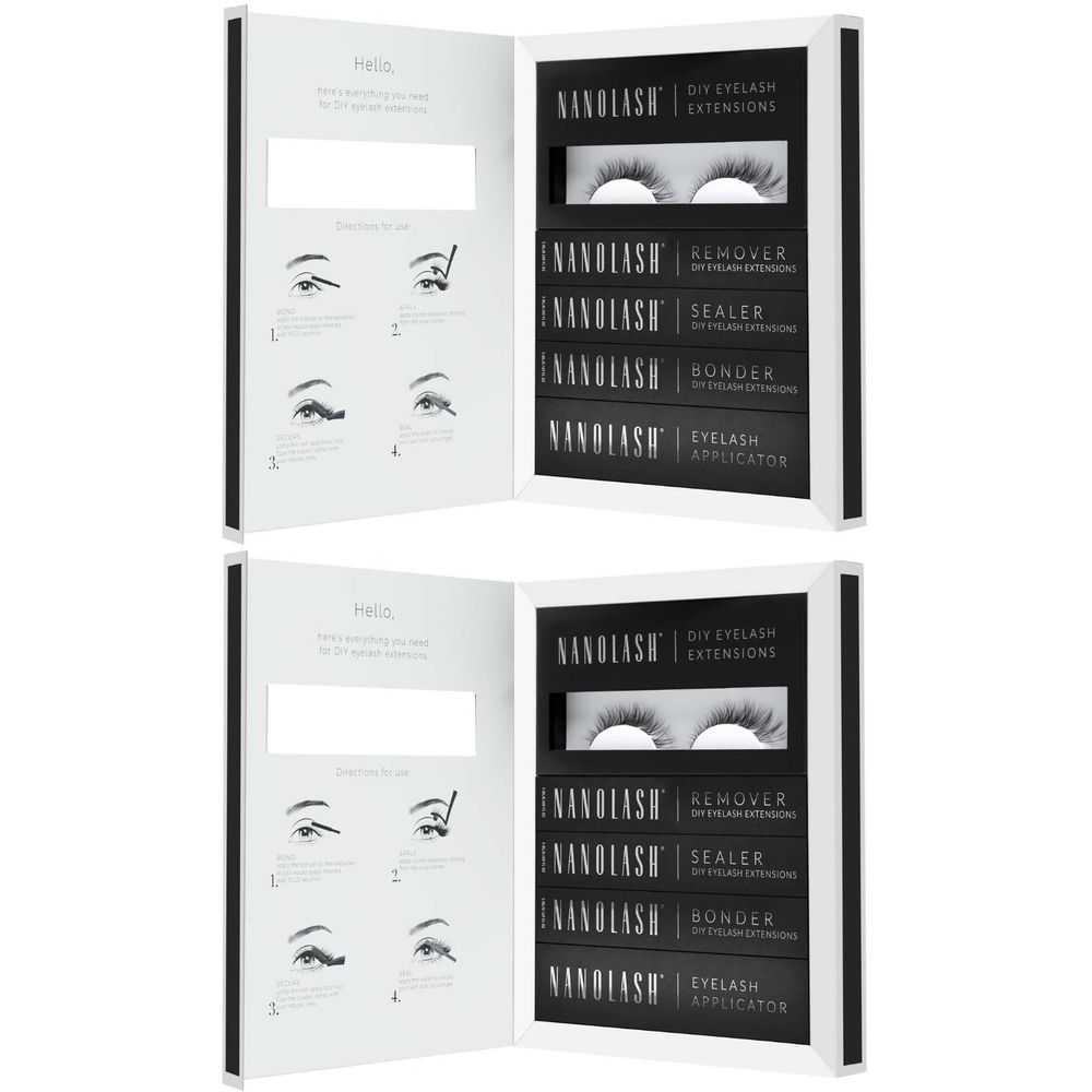 Nanolash® DIY Classy Starter Kit Wimpernverlängerung-Set für Zuhause