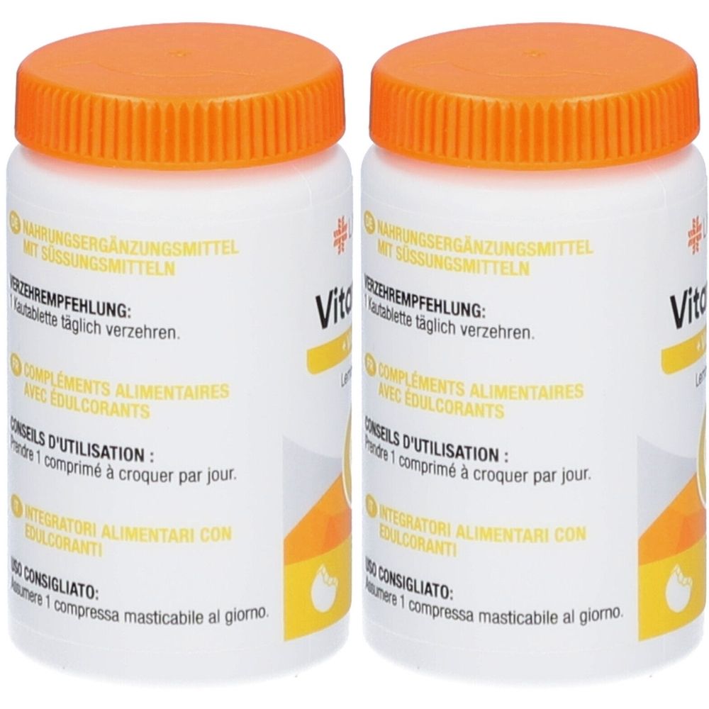 Vitamin C + D3 Kautabletten – Nahrungsergänzung für das Immunsystem