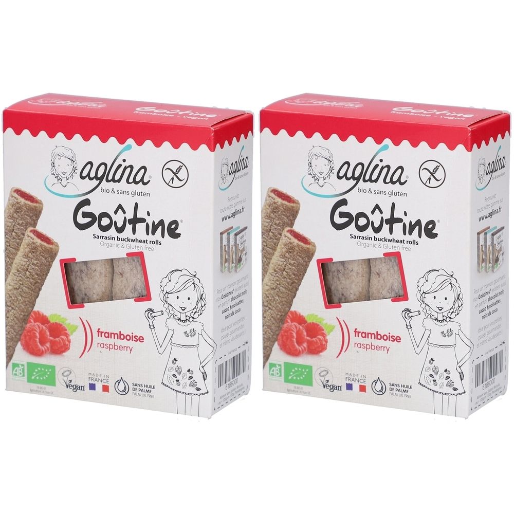 Aglina Goûtine Sarrasin Framboise Bio