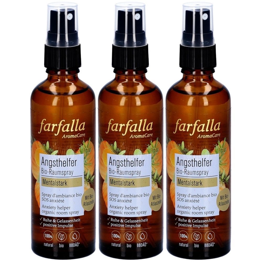 farfalla Bio-Raumspray Angsthelfer Mentalstark