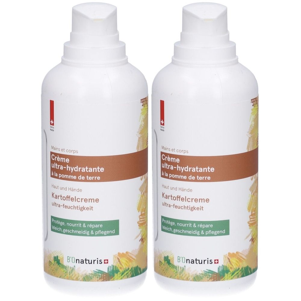 BIOnaturis Ultra-Feuchtigkeitscreme mit Kartoffel Hand Körper