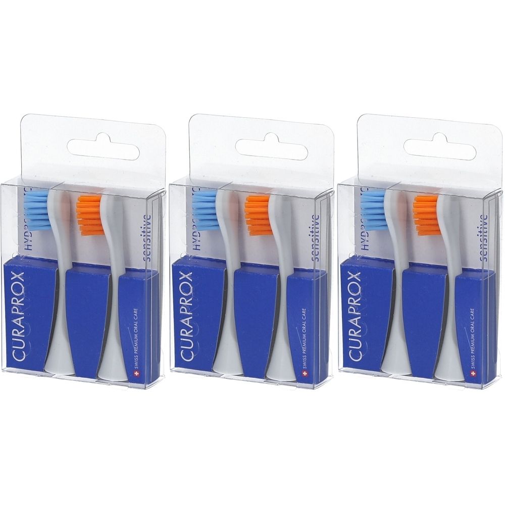 Curaprox Hydrosonic Sensitive Bürstenköpfe - 2er-Pack Nachfüllpacks