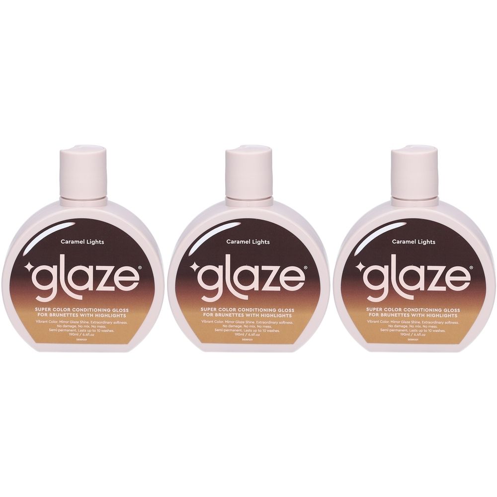 Glaze Supergloss Caramel Lights Soin Gloss Brunettes Mèches/Balayage