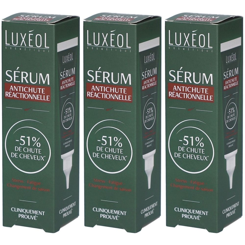 Luxéol Serum gegen reaktiven Haarausfall -51% Haarausfall