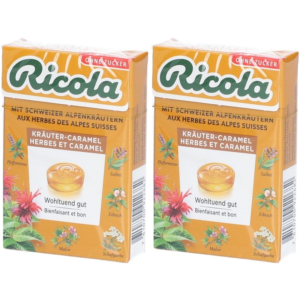 Ricola Kräuter- und Karamellbonbons