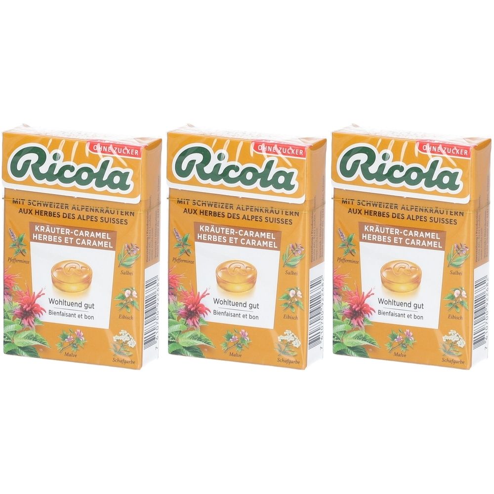 Ricola Kräuter- und Karamellbonbons