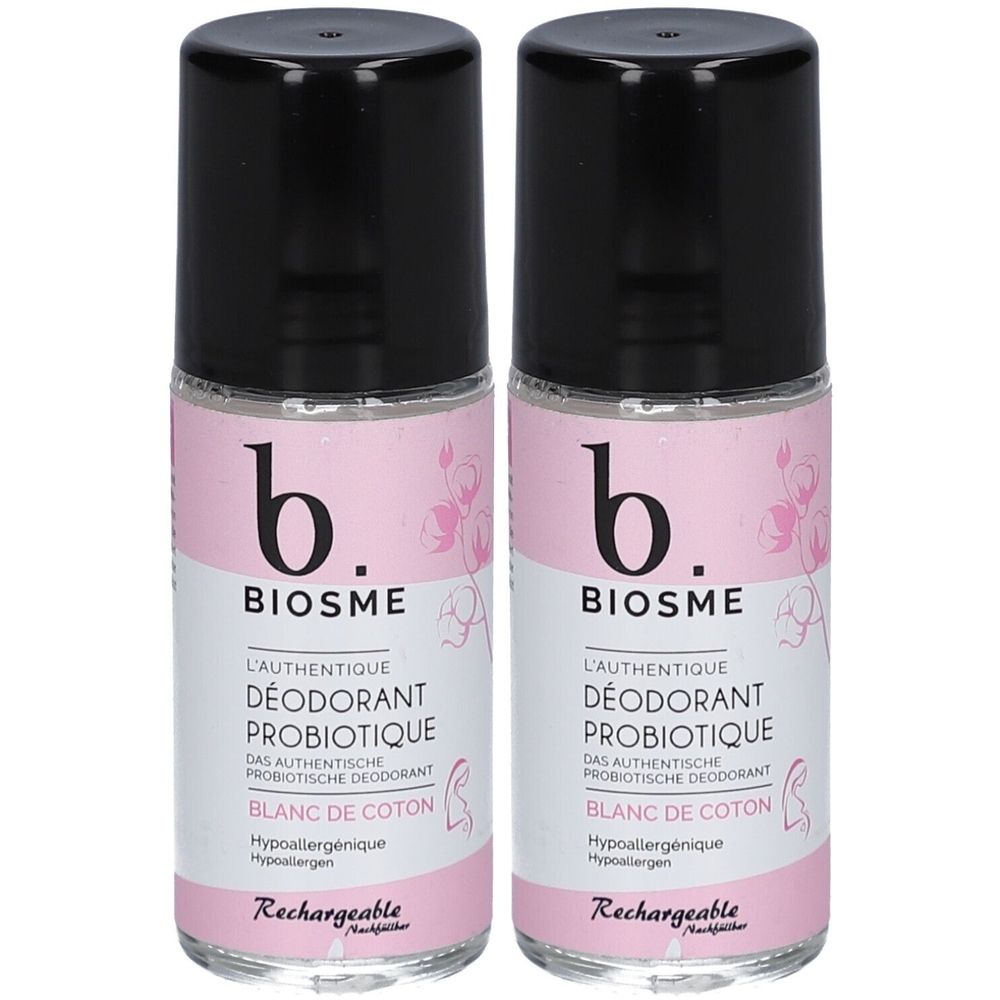 Biosme Probiotisches Deodorant Blanc de Coton Roll-on
