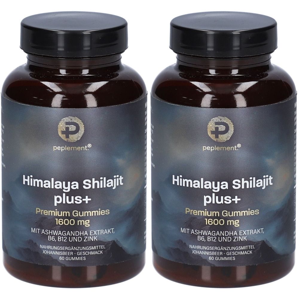 Himalaya-Peptid Shilajit Plus+ Gummies 1600 mg