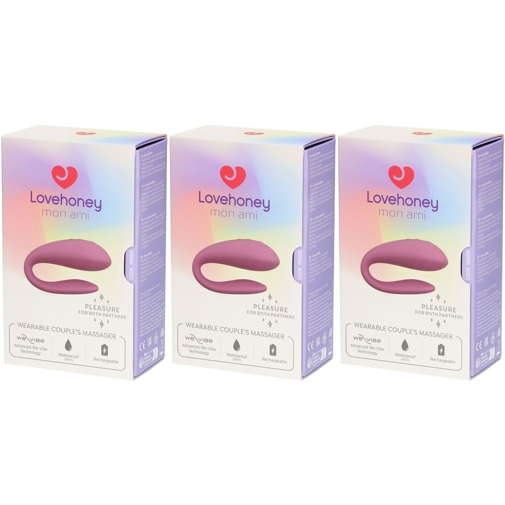 Lovehoney® mon ami Paarvibrator – Tragbarer Massager für Paare