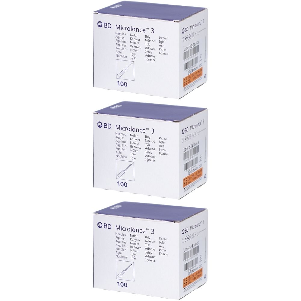 BD Microlance 3 Nadeln 25G x 25 mm